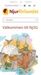 Mobile Screenshot of njsg.njurforbundet.se