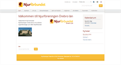 Desktop Screenshot of njt.njurforbundet.se